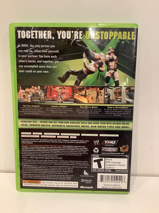 WWE Smackdown vs. Raw 2009 - Xbox 360