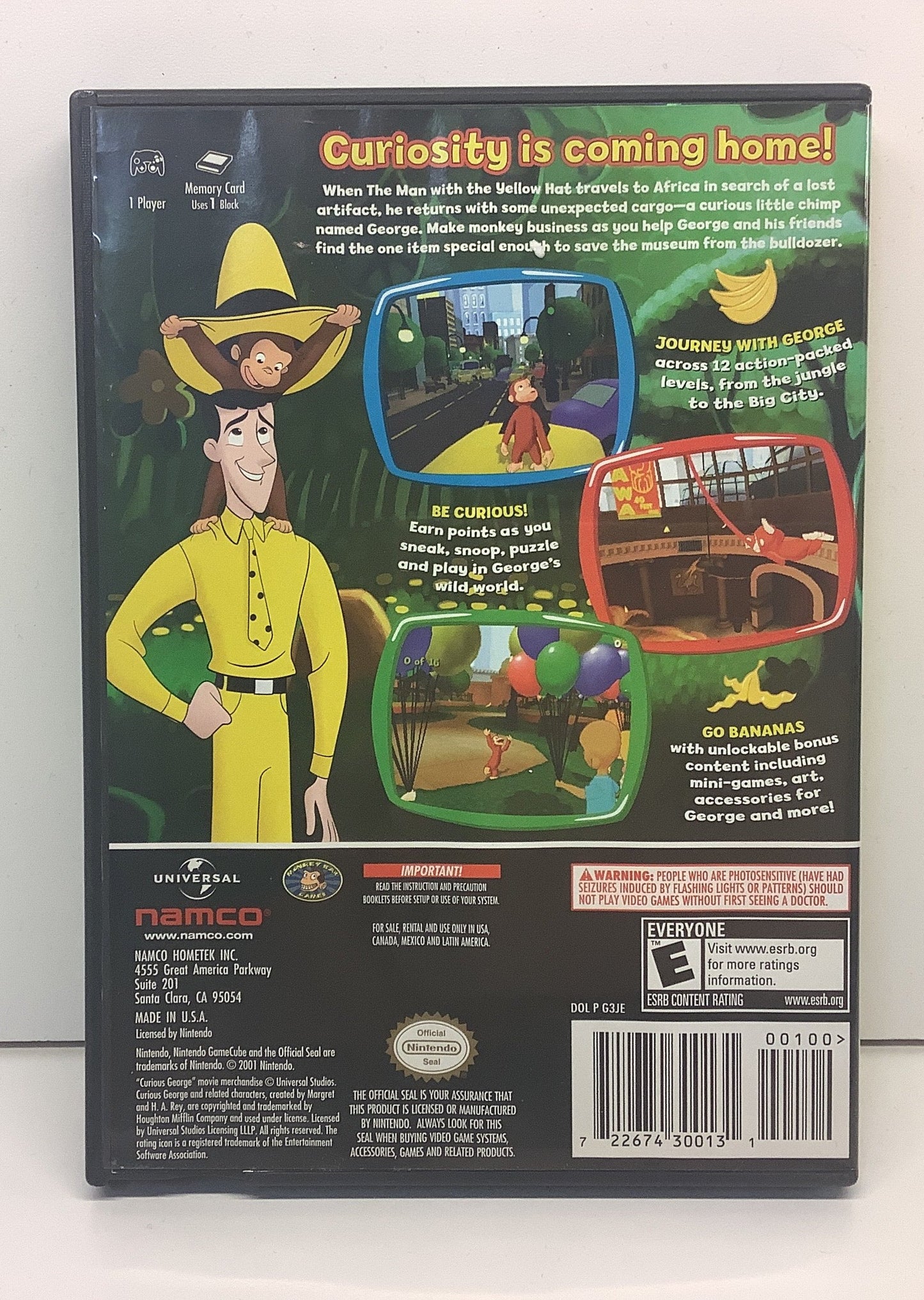 Curious George - Gamecube