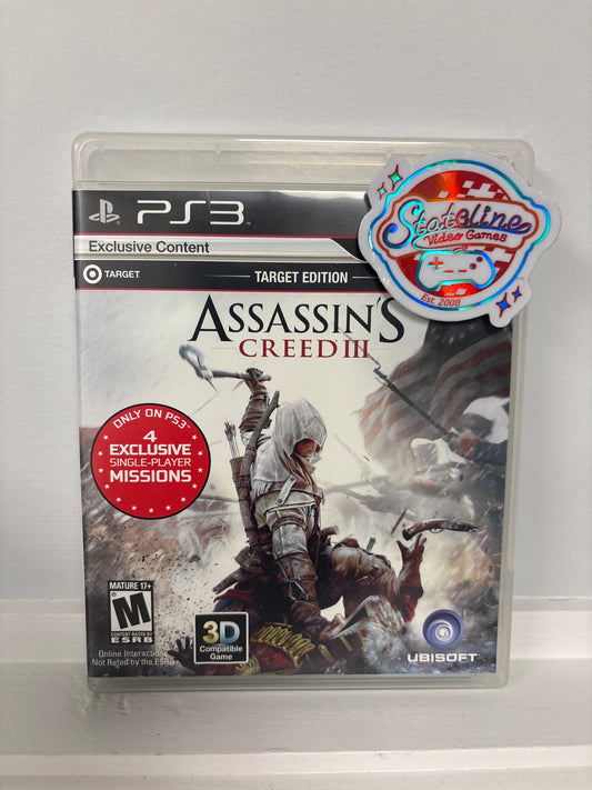 Assassin's Creed III [Target Edition] - Playstation 3