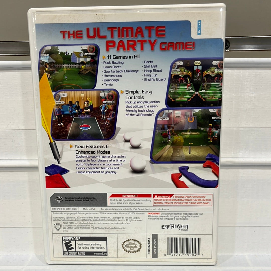 Game Party 2 - Wii – Stateline Video Games Inc.