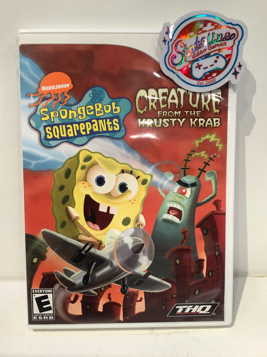 SpongeBob SquarePants Creature from Krusty Krab - Wii