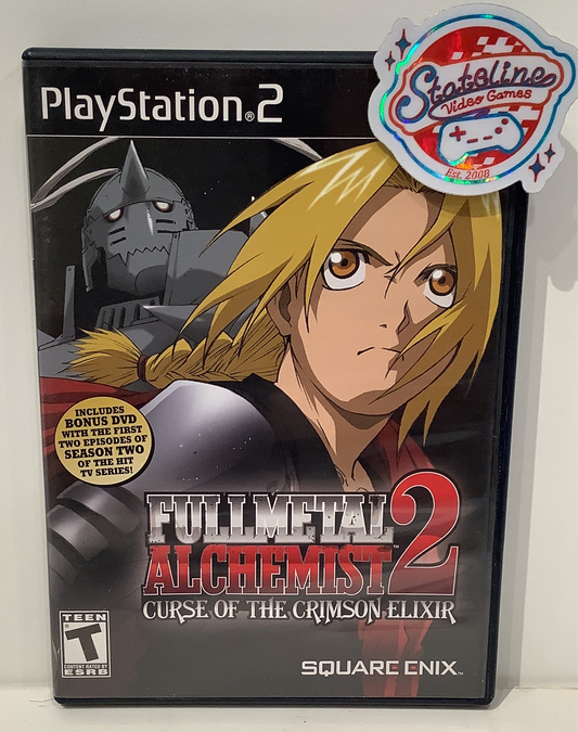 Fullmetal Alchemist 2 Curse of the Crimson Elixir - Playstation 2