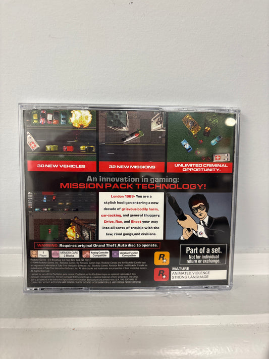 Grand Theft Auto Mission Pack #1: London 1969 [Collector's Edition] - Playstation