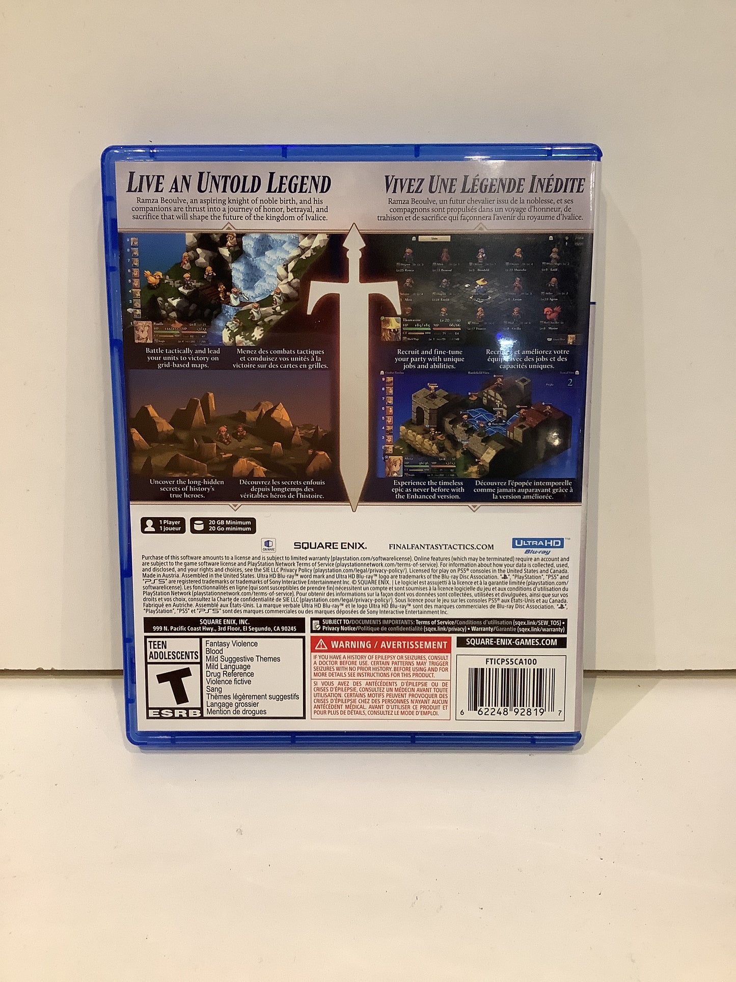 Final Fantasy Tactics: The Ivalice Chronicles - PlayStation 5