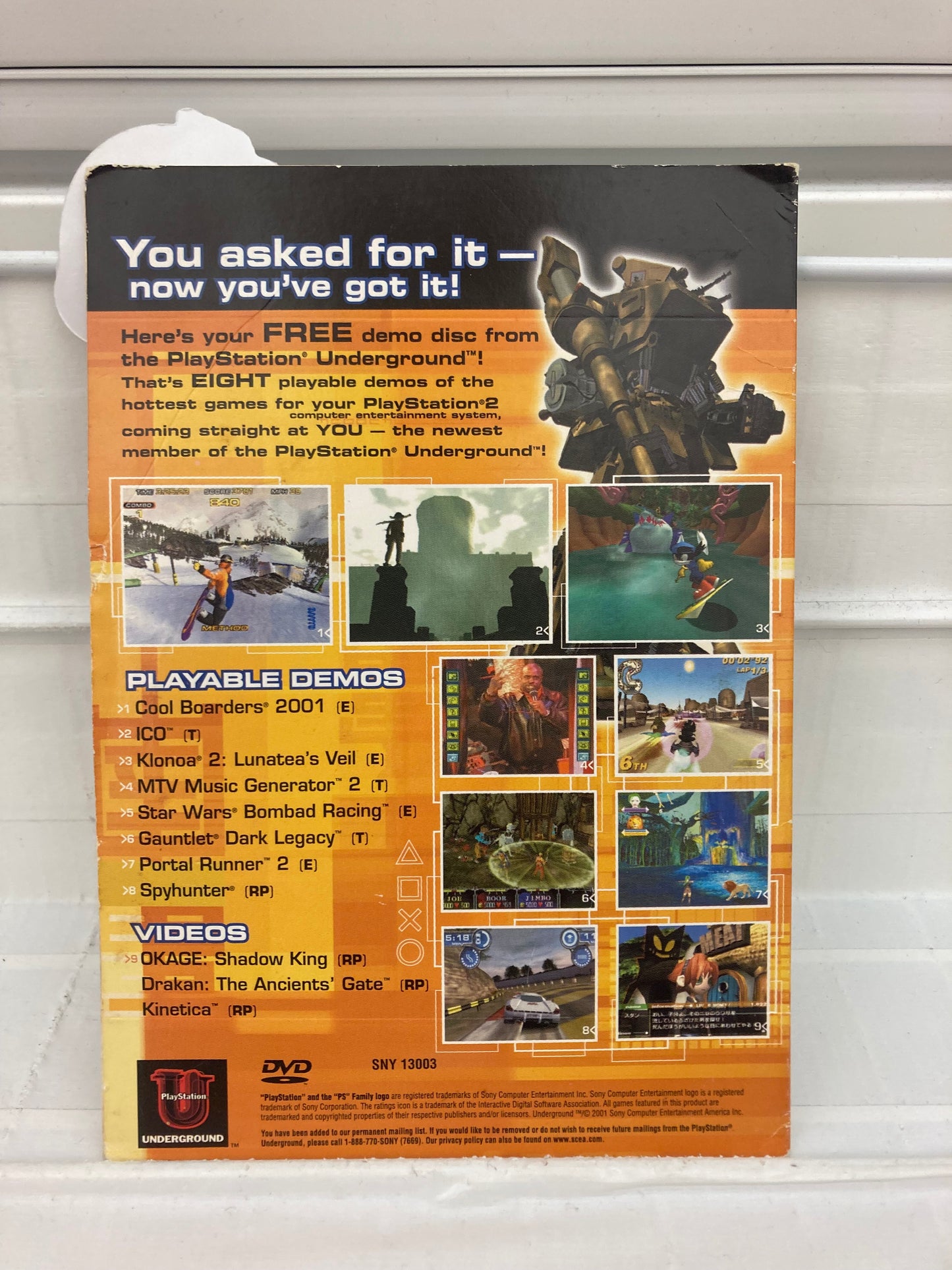 Demo Disc [Version 2.3] - Playstation 2