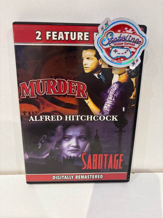 Alfred Hitchcock: Murder / Sabotage - DVD