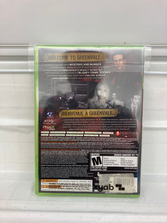 Deadly Premonition - Xbox 360