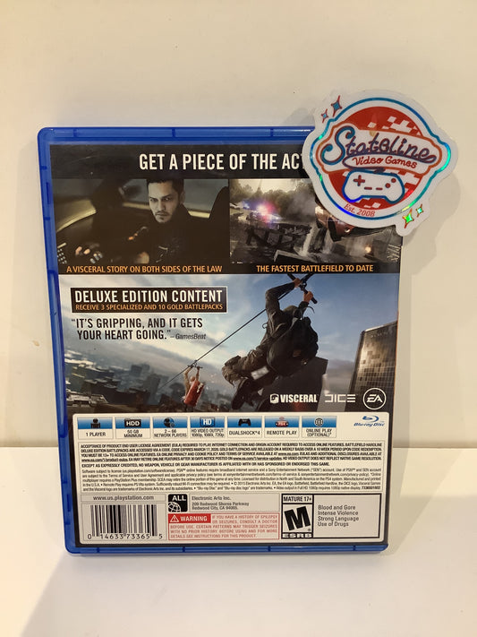 Battlefield Hardline [Deluxe Edition] - Playstation 4