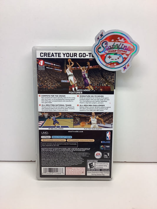 NBA Live 2008 - PSP