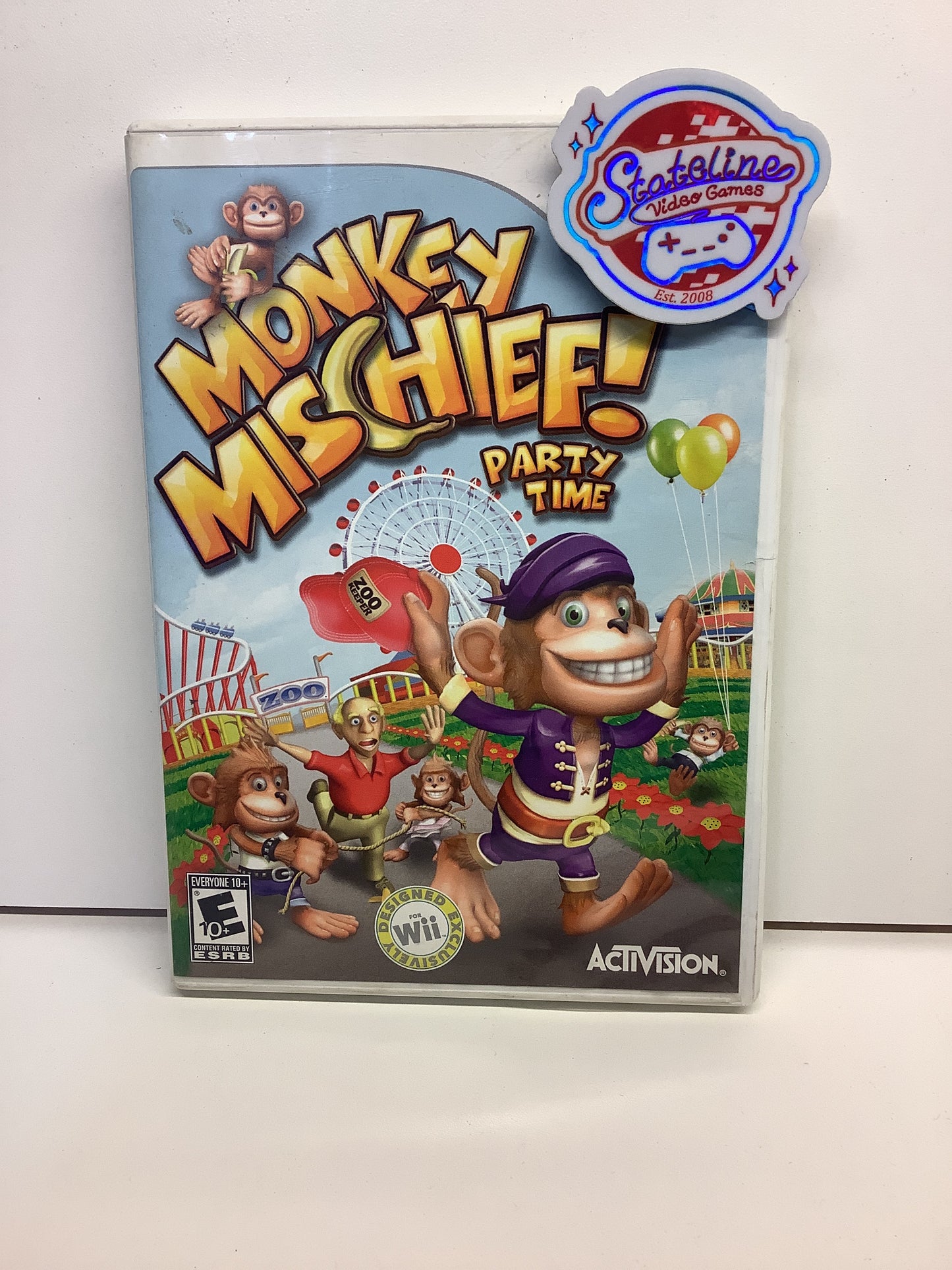 Monkey Mischief Party Time - Wii