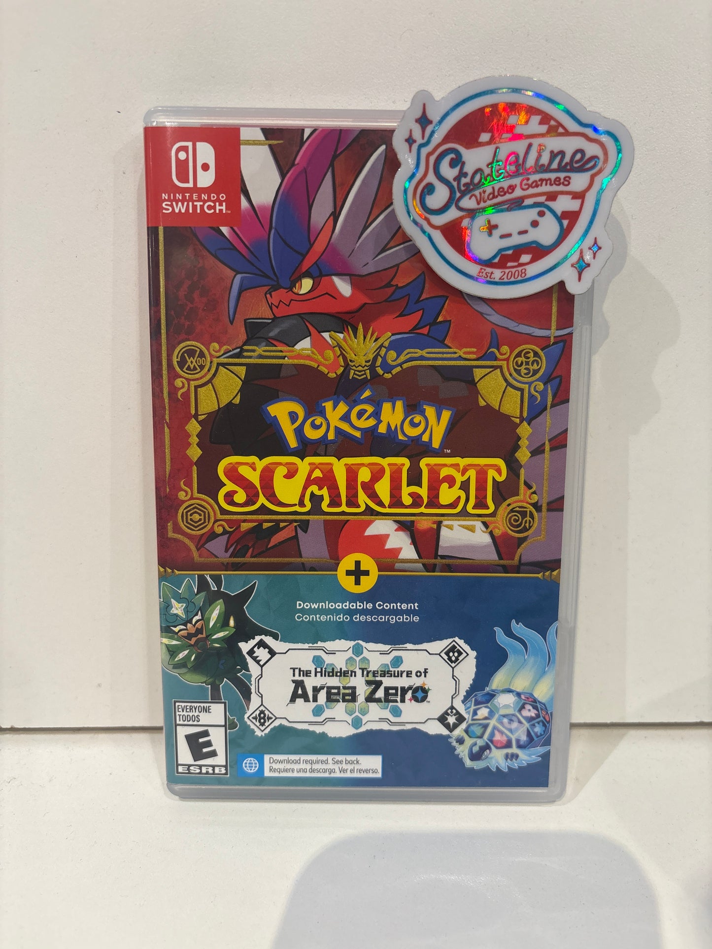 Pokemon Scarlet & The Hidden Treasure of Area Zero - Nintendo Switch