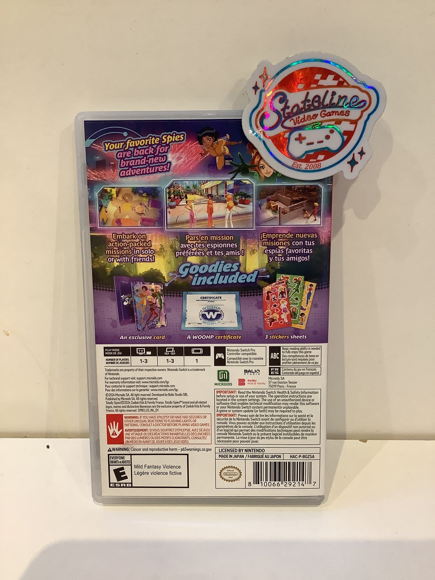 Totally Spies!: Cyber Mission - Nintendo Switch