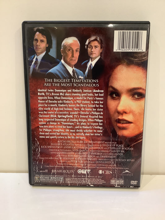 Harlequin: A Change of Place - DVD