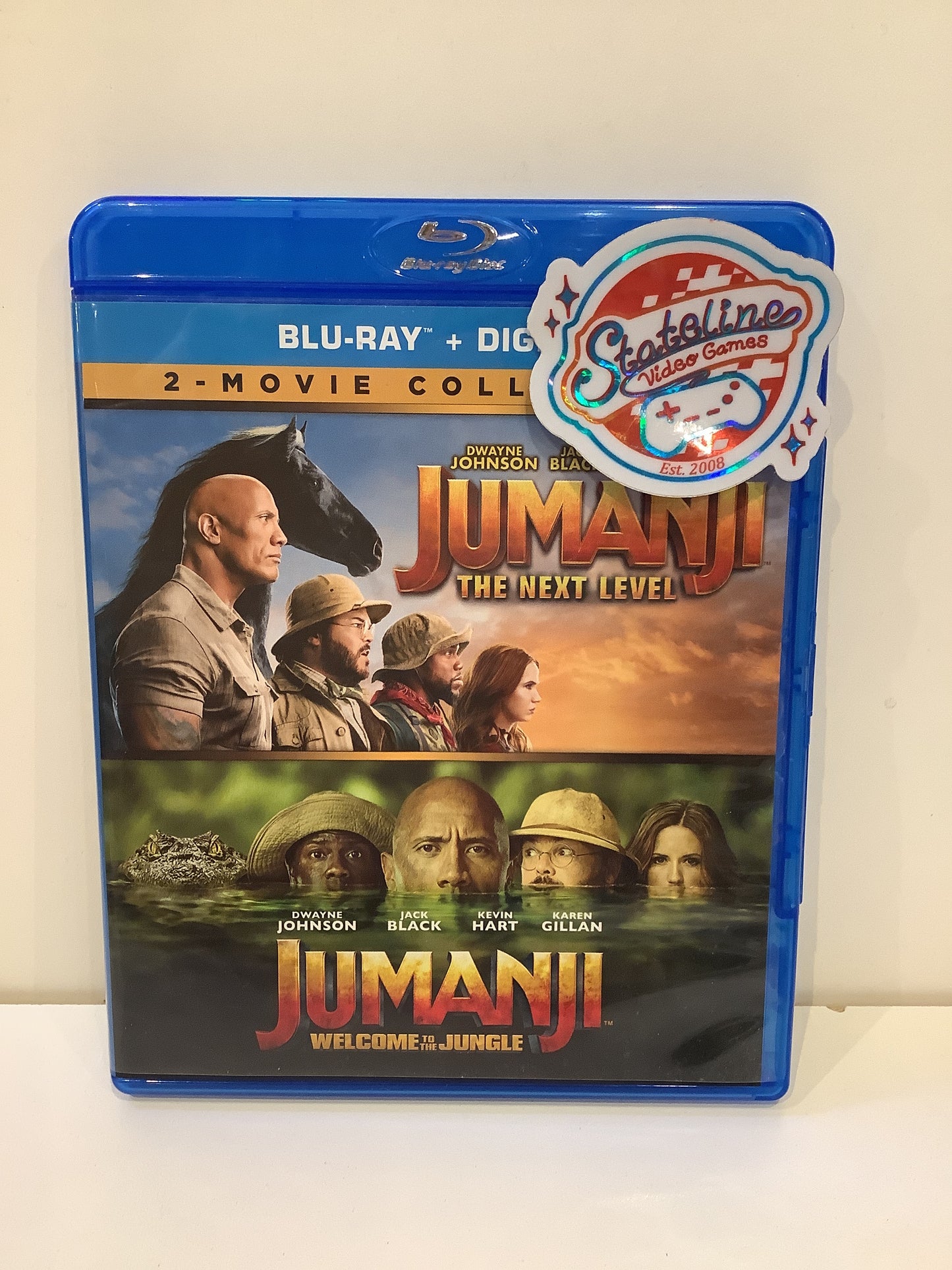Jumanji: The Next Level & Welcome to the Jungle - Blu-Ray