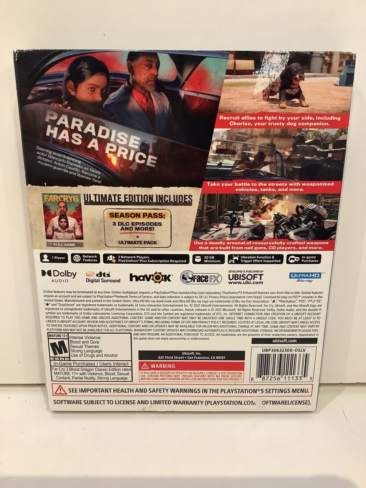 Far Cry 6 [Ultimate Edition Steelbook] - Playstation 5