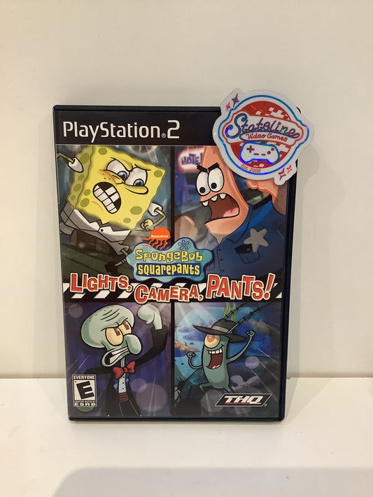 SpongeBob SquarePants Lights, Camera, Pants! - Playstation 2