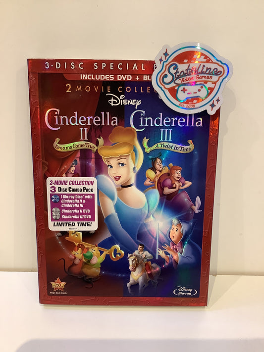 Cinderella II (Dreams Come True) & III (A Twist in Time) - Blu-Ray