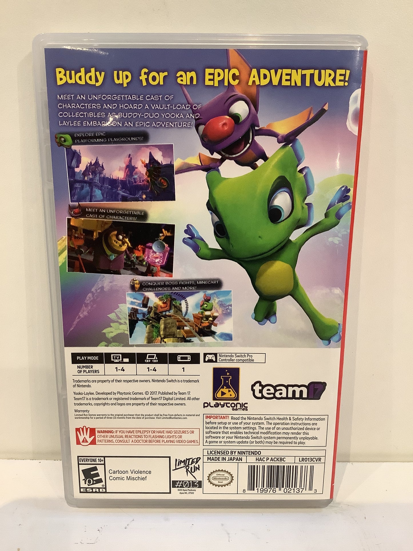 Yooka-Laylee - Nintendo Switch