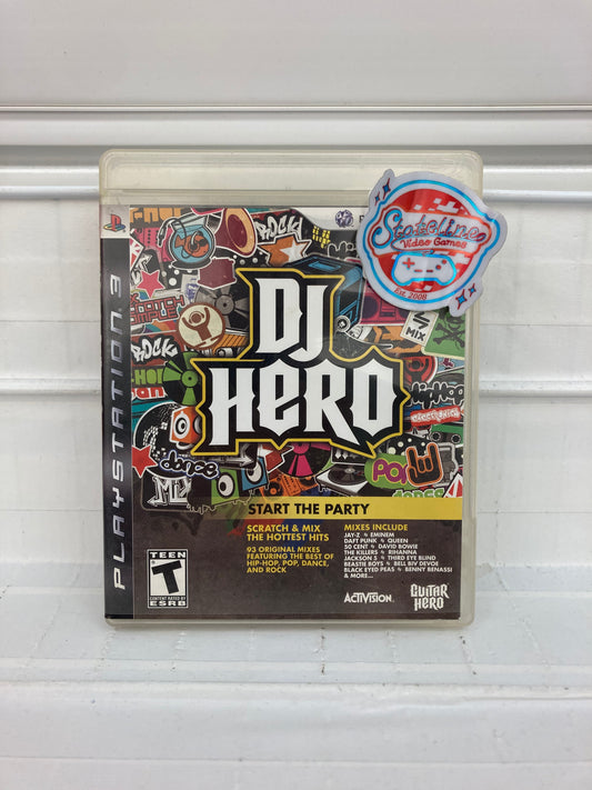 DJ Hero (Game Only) - Playstation 3
