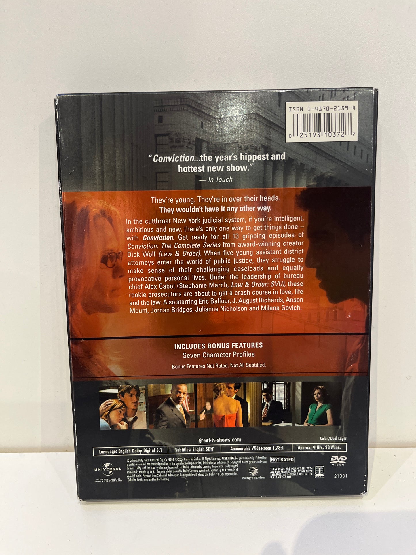 Conviction: The Complete Series - DVD