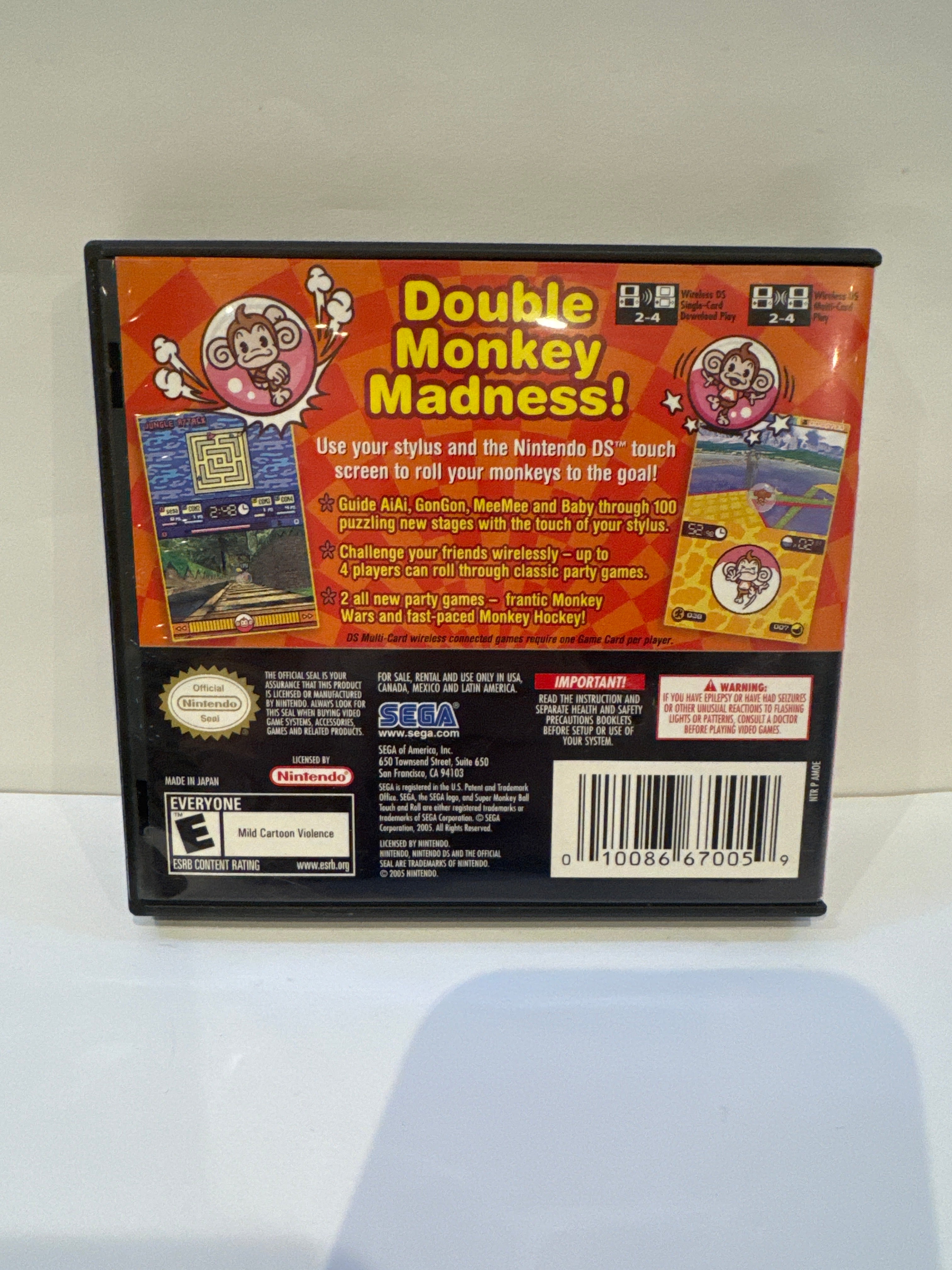 Super Monkey Ball Touch & Roll - Nintendo DS – Stateline Video