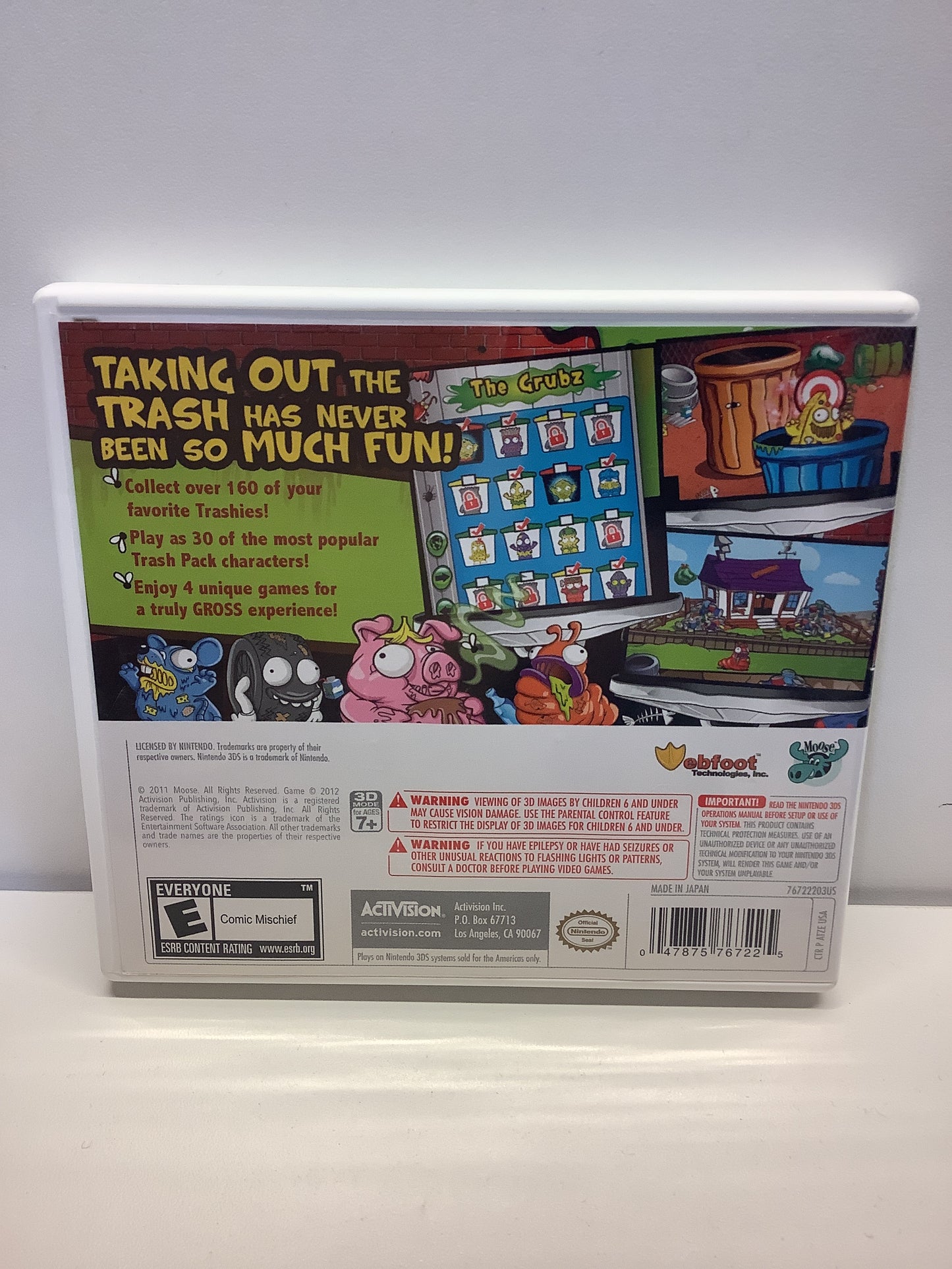 Trash Packs - Nintendo 3DS