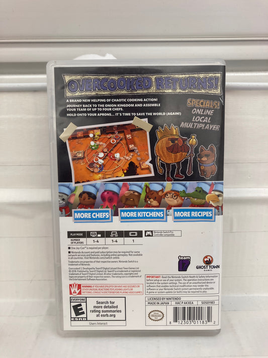 Overcooked 2 - Nintendo Switch