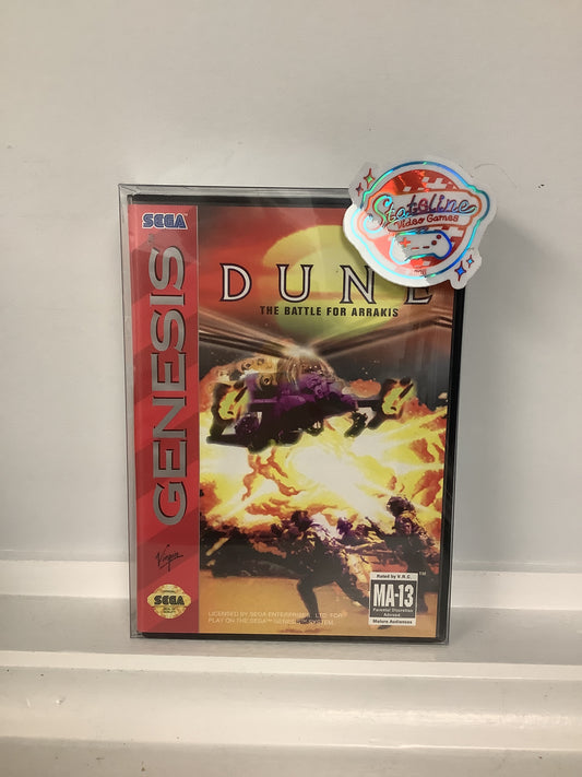 Dune The Battle for Arrakis - Sega Genesis
