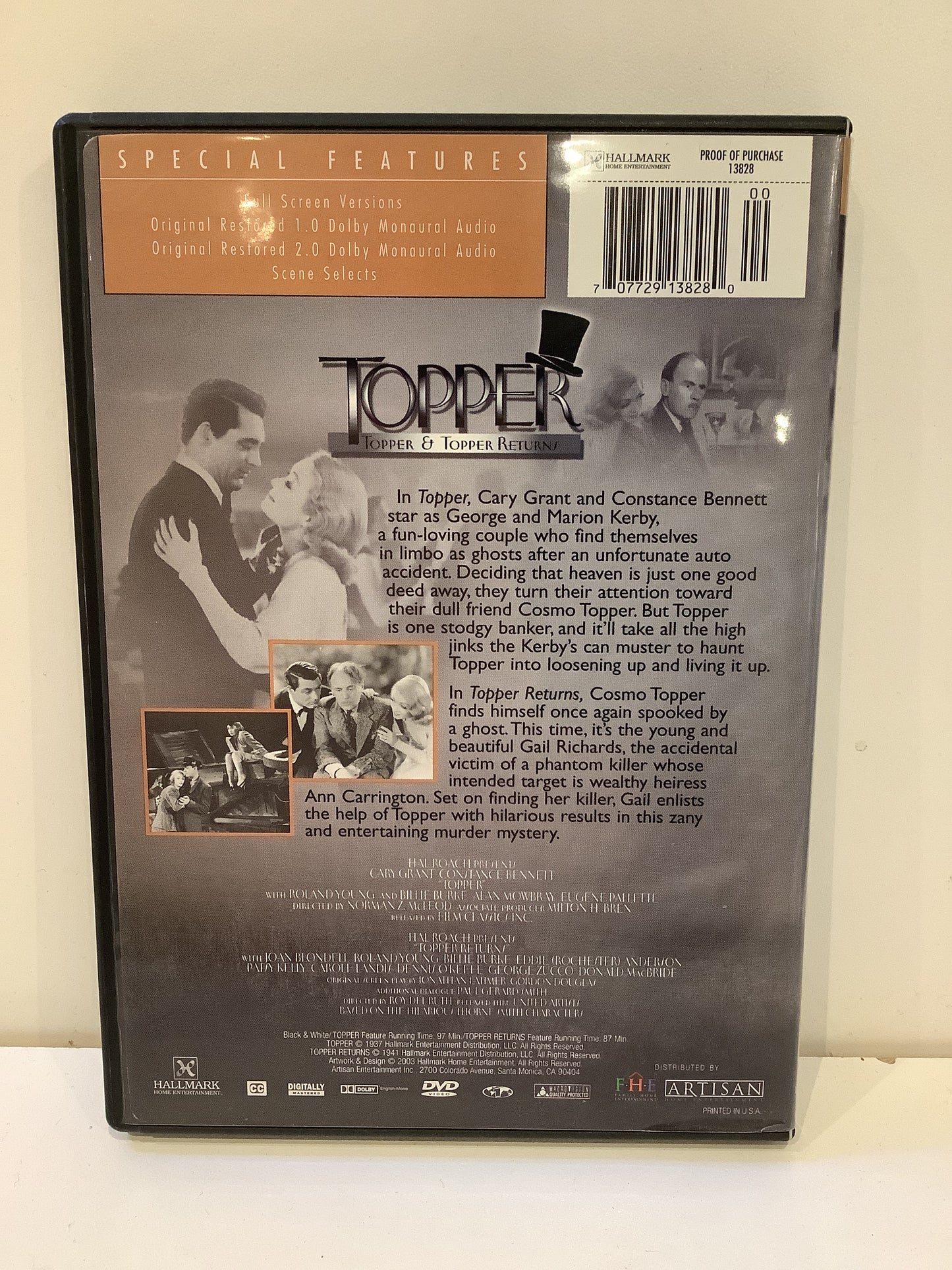 Topper & Topper Returns - DVD