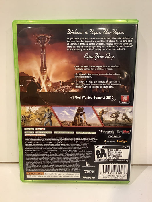 Fallout New Vegas [Platinum Hits] - Xbox 360
