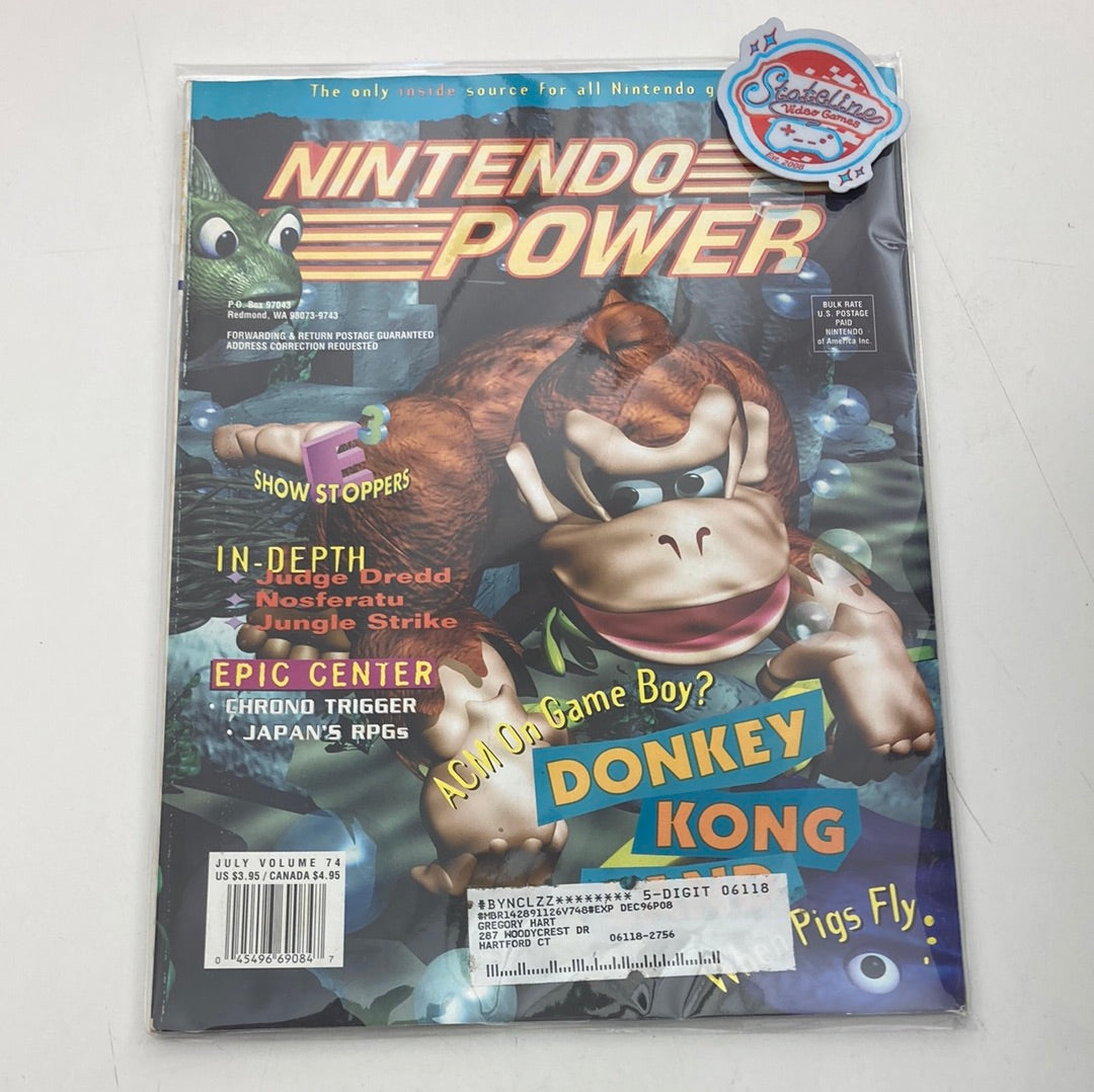 [Volume 74] Donkey Kong Land - Nintendo Power