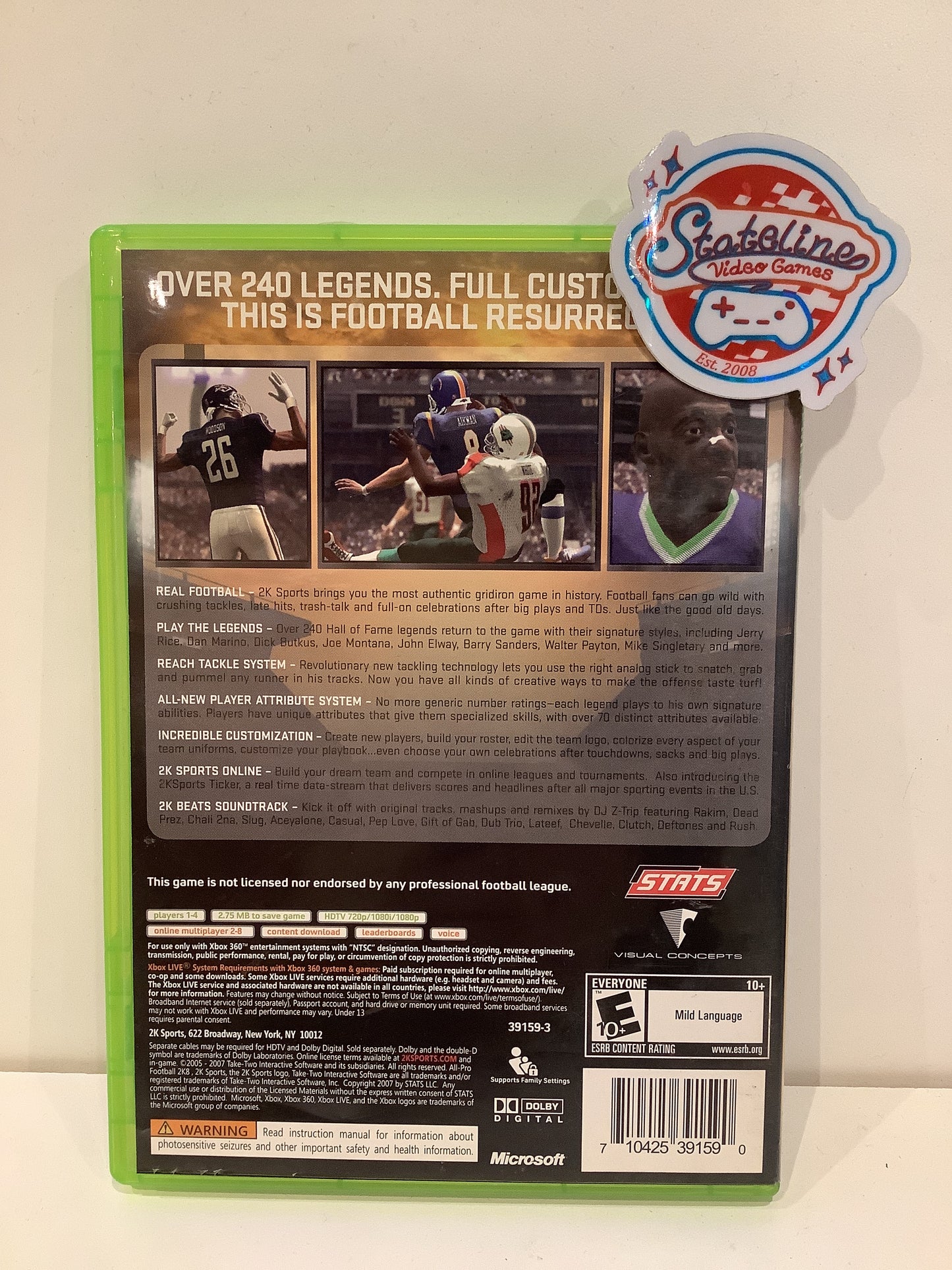 All Pro Football 2K8 - Xbox 360
