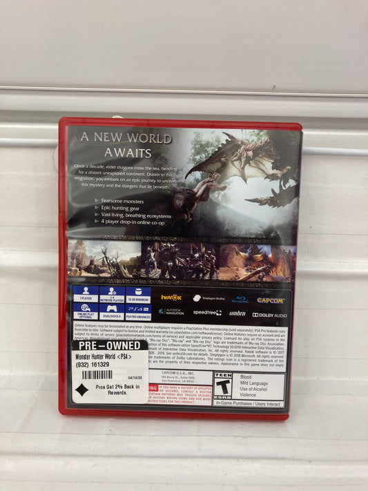 Monster Hunter: World [PlayStation Hits] - PlayStation 4