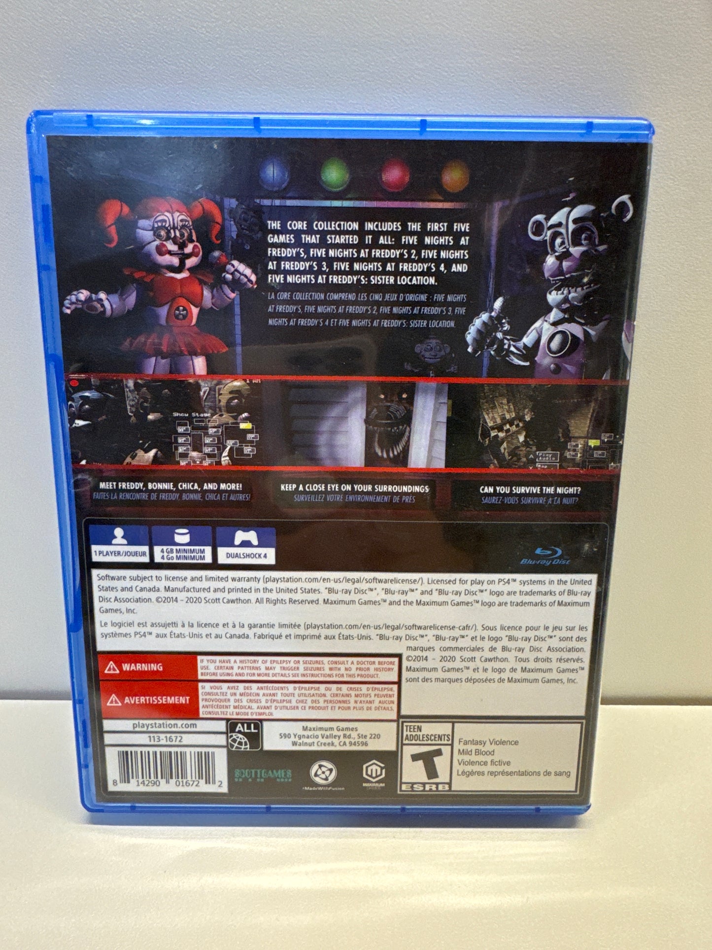 Five Nights at Freddy's [Core Collection] - Playstation 4