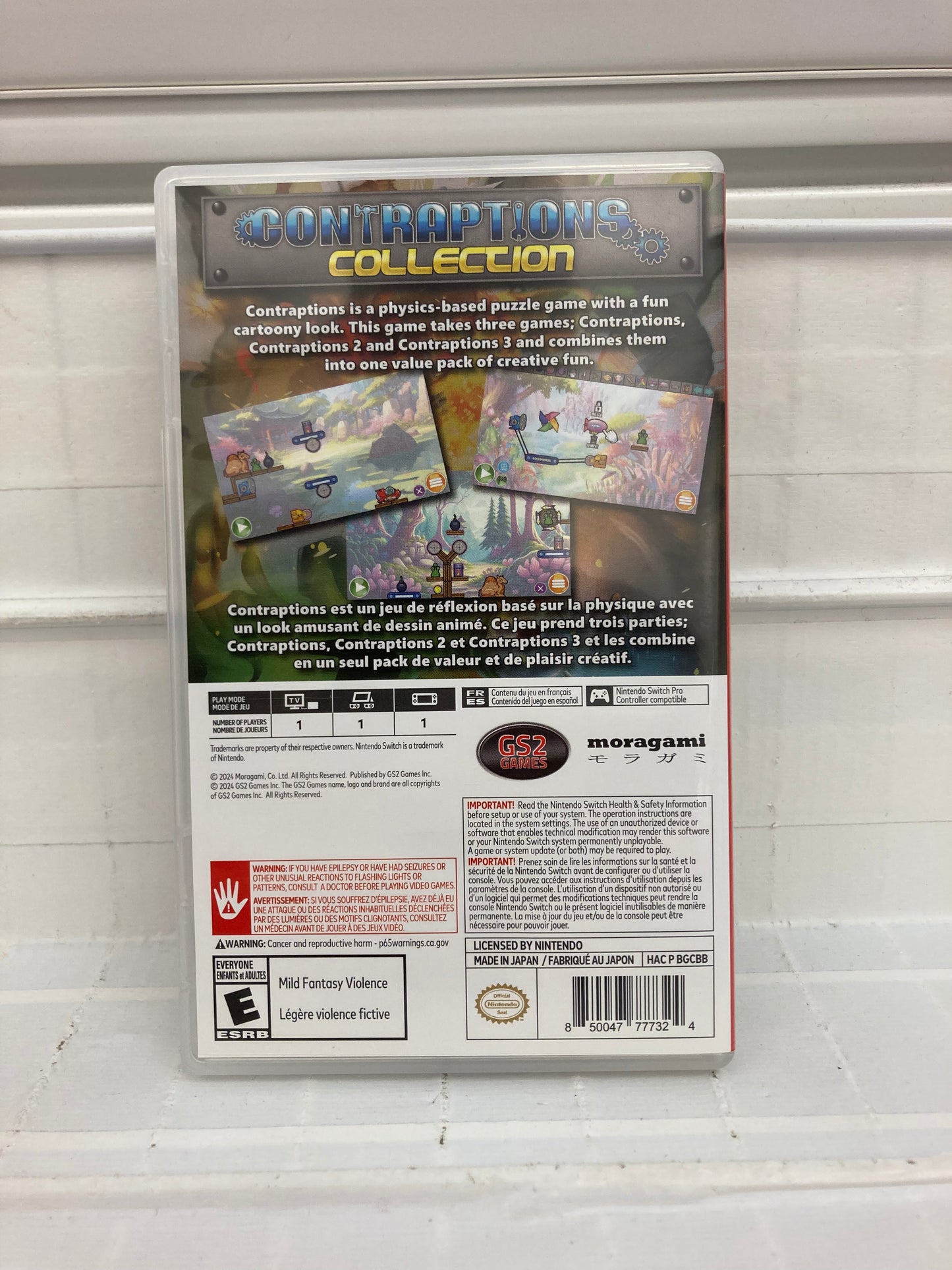 Contraptions Collection - Nintnedo Switch