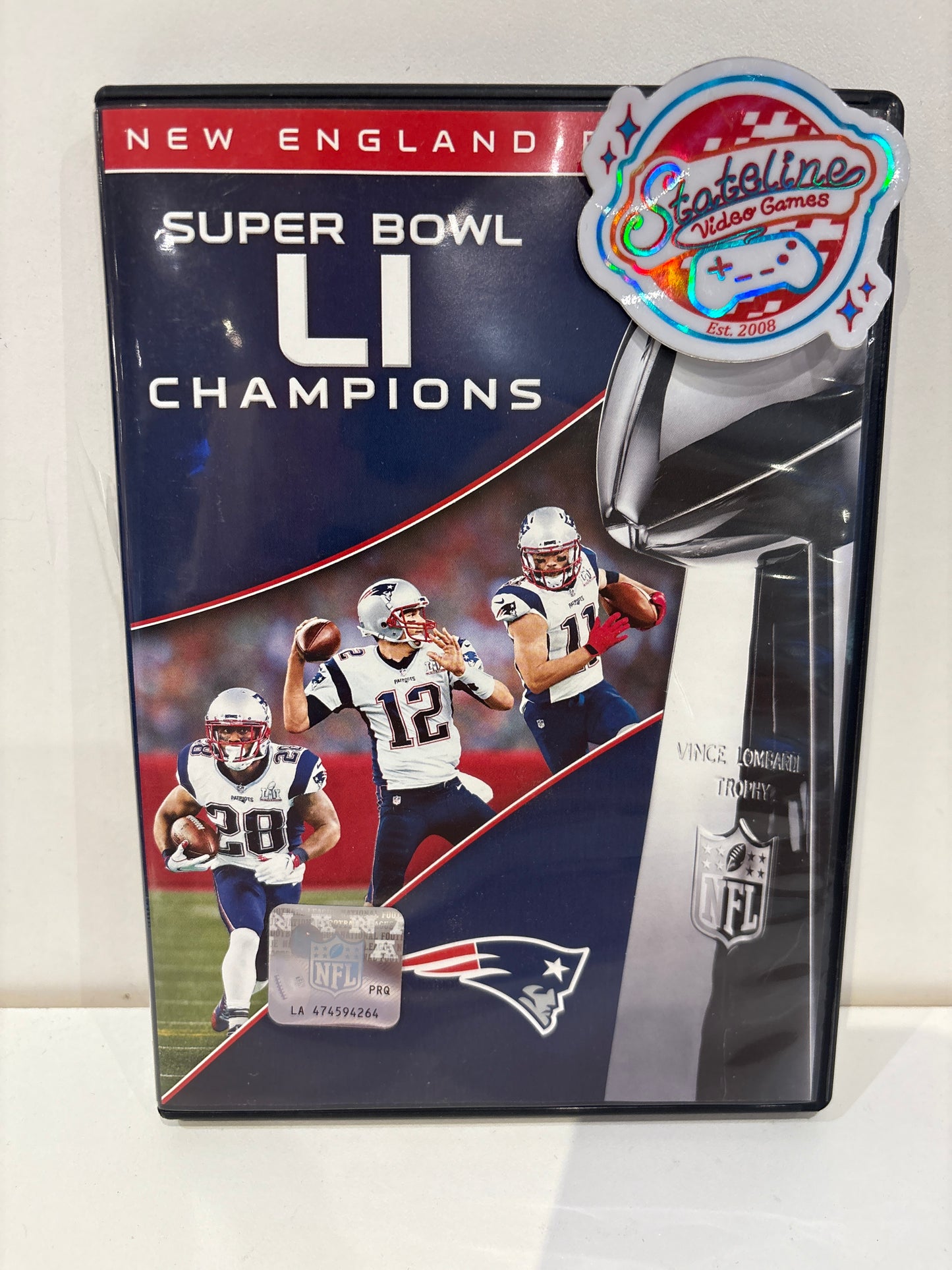 Super Bowl LI Champtions - NE Patriots - DVD
