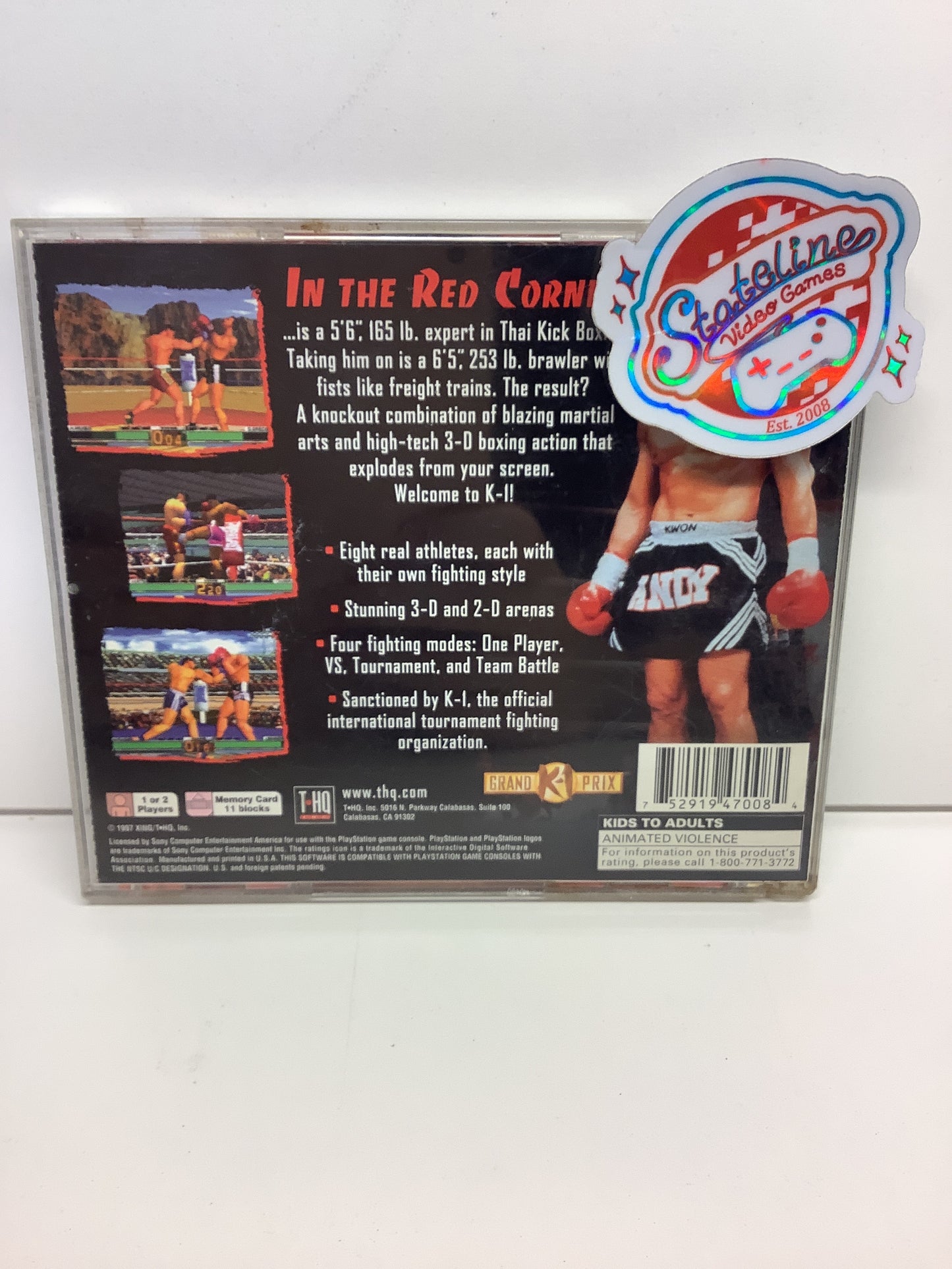 K-1 the Arena Fighters - Playstation