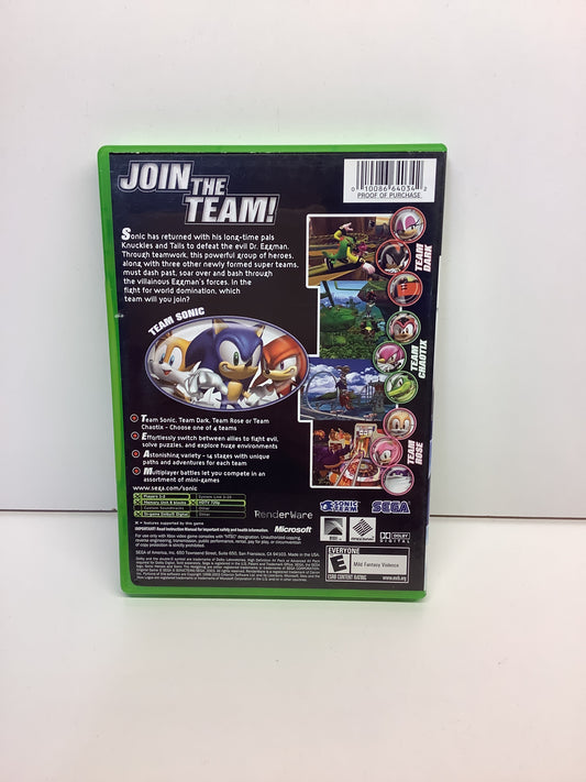Sonic Heroes - Xbox