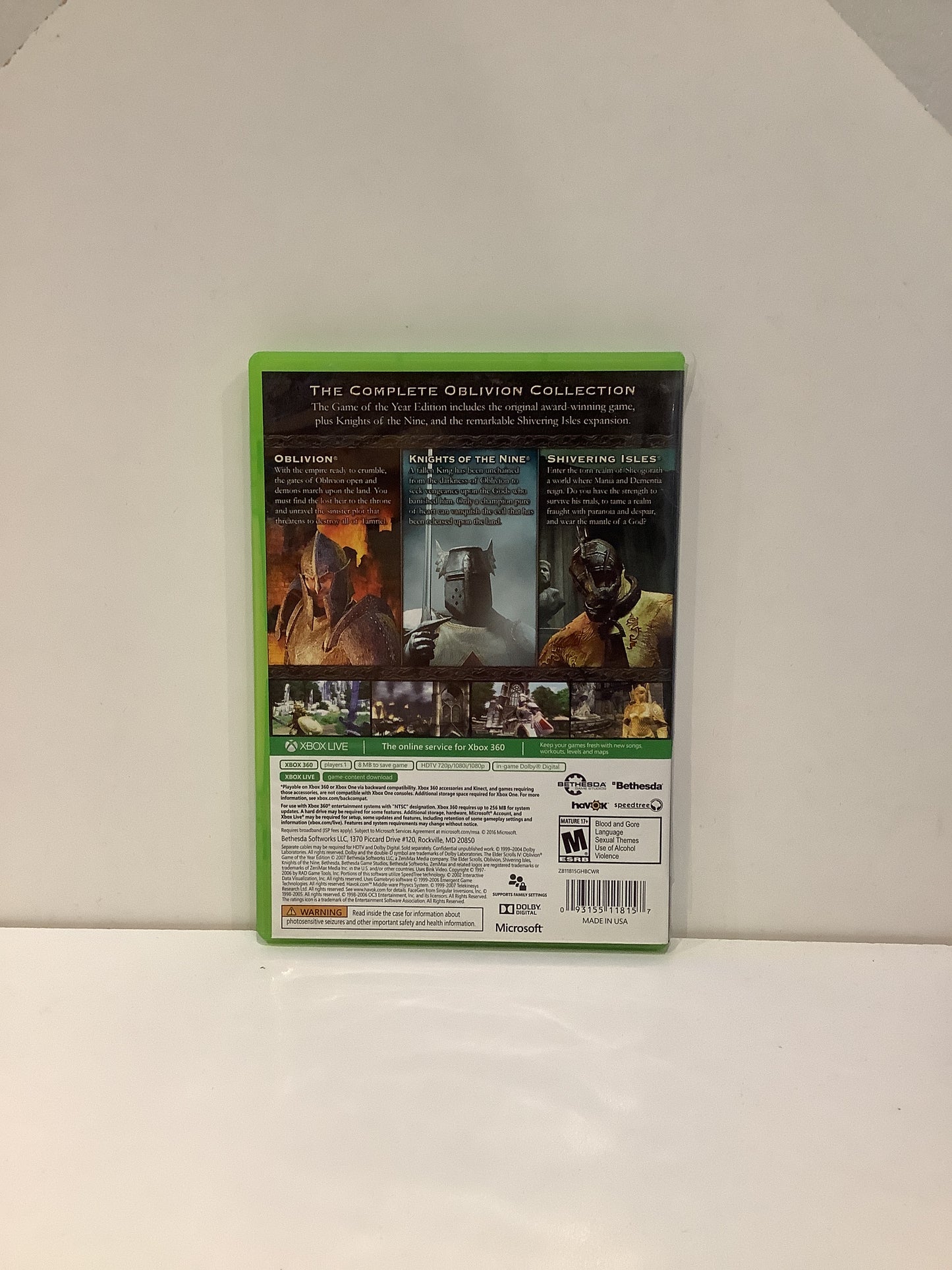 Elder Scrolls IV Oblivion [Game of the Year] - Xbox 360