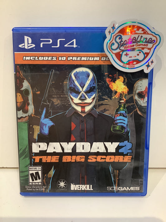Payday 2 The Big Score - Playstation 4