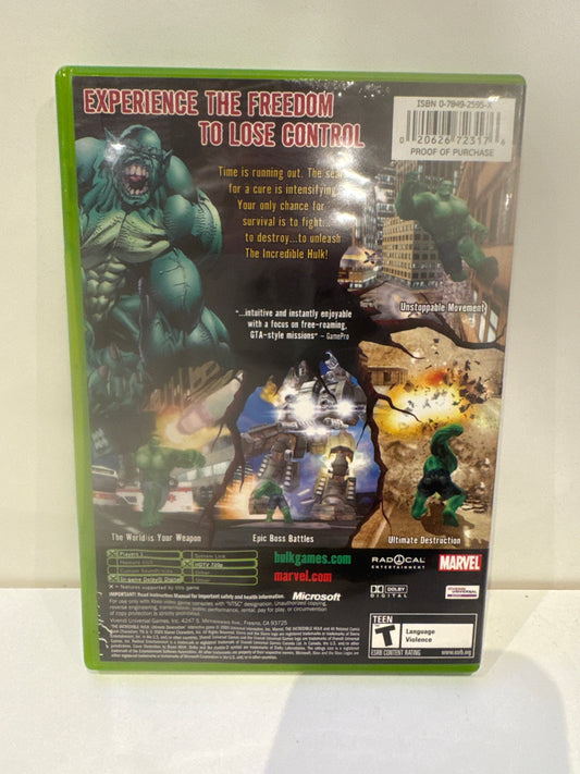The Incredible Hulk Ultimate Destruction - Xbox