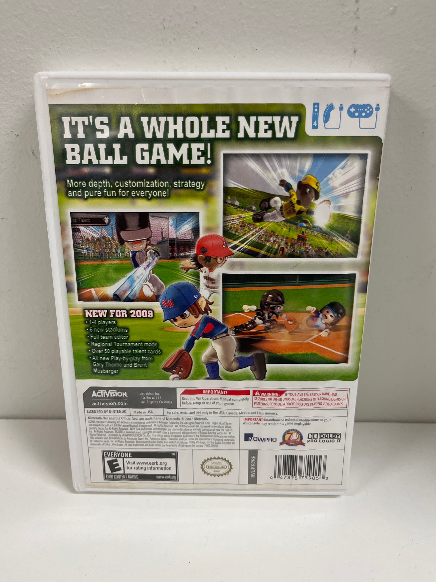 Little League World Series Baseball 2009 - Wii
