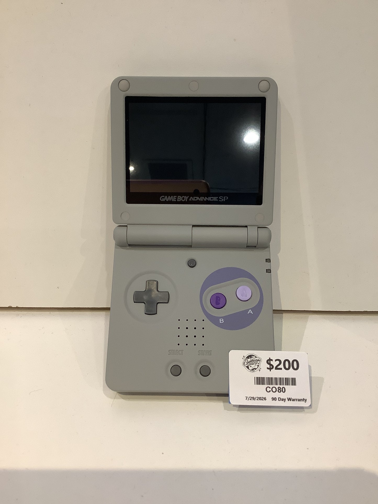 Modded GameBoy Advance SP Console - GameBoy Advance