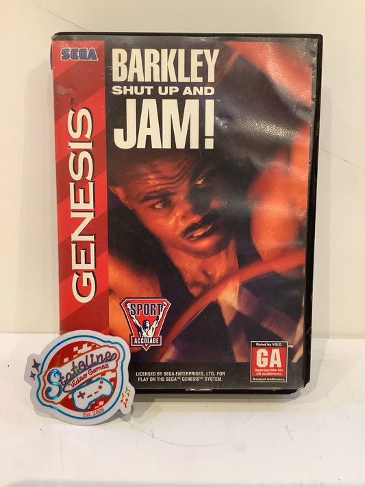 Barkley Shut Up and Jam - Sega Genesis