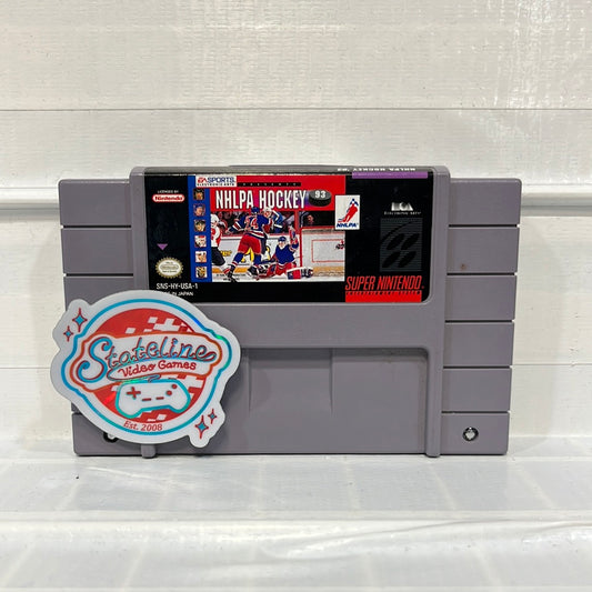 NHLPA Hockey '93 - Super Nintendo