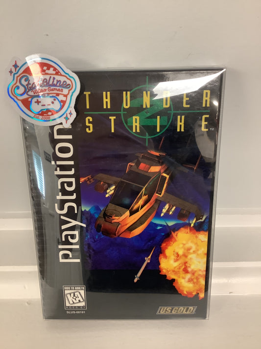 Thunder Strike 2 [Long Box] - Playstation