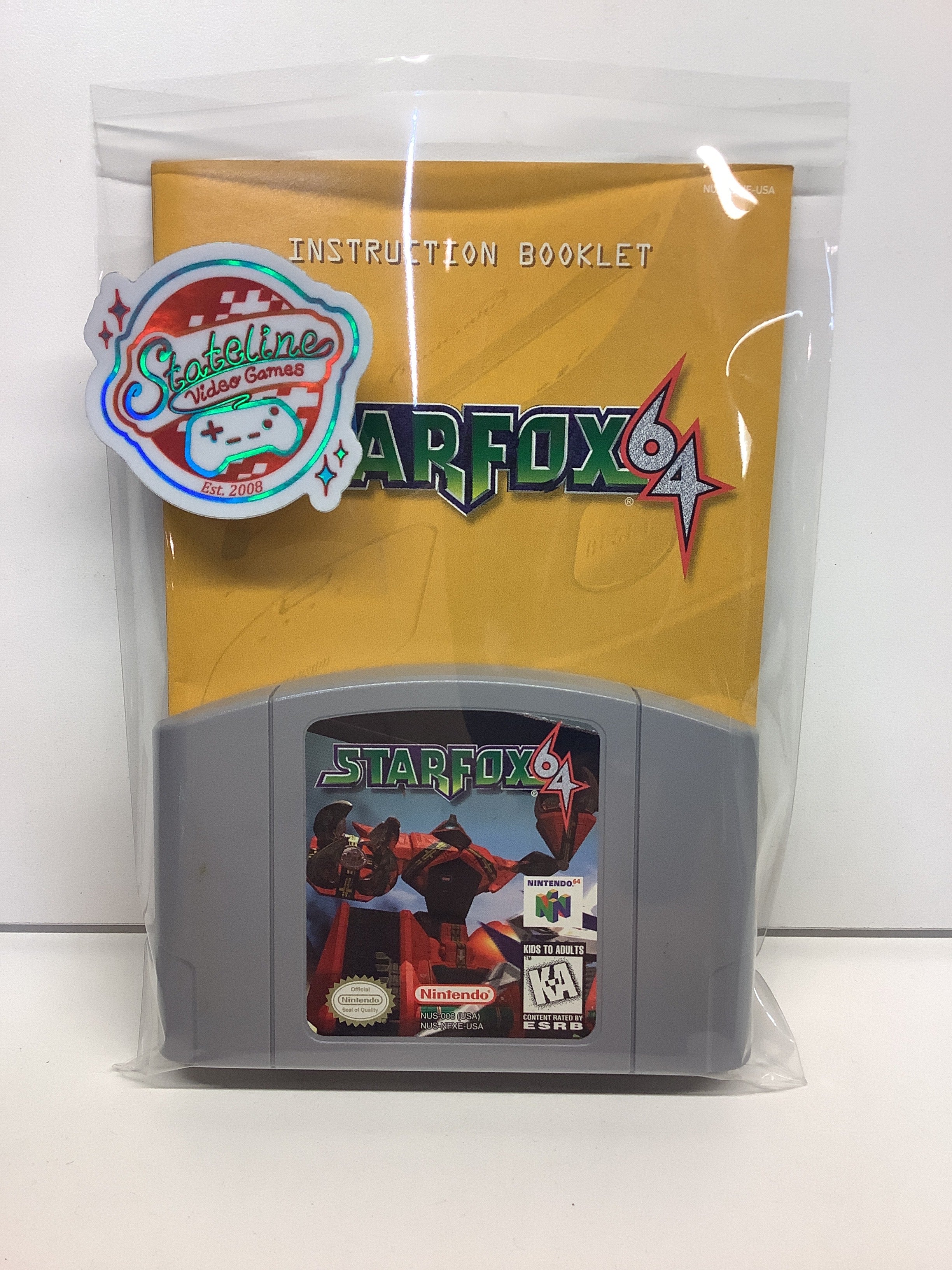 Star Fox 64 - Nintendo 64 – Stateline Video Games Inc.