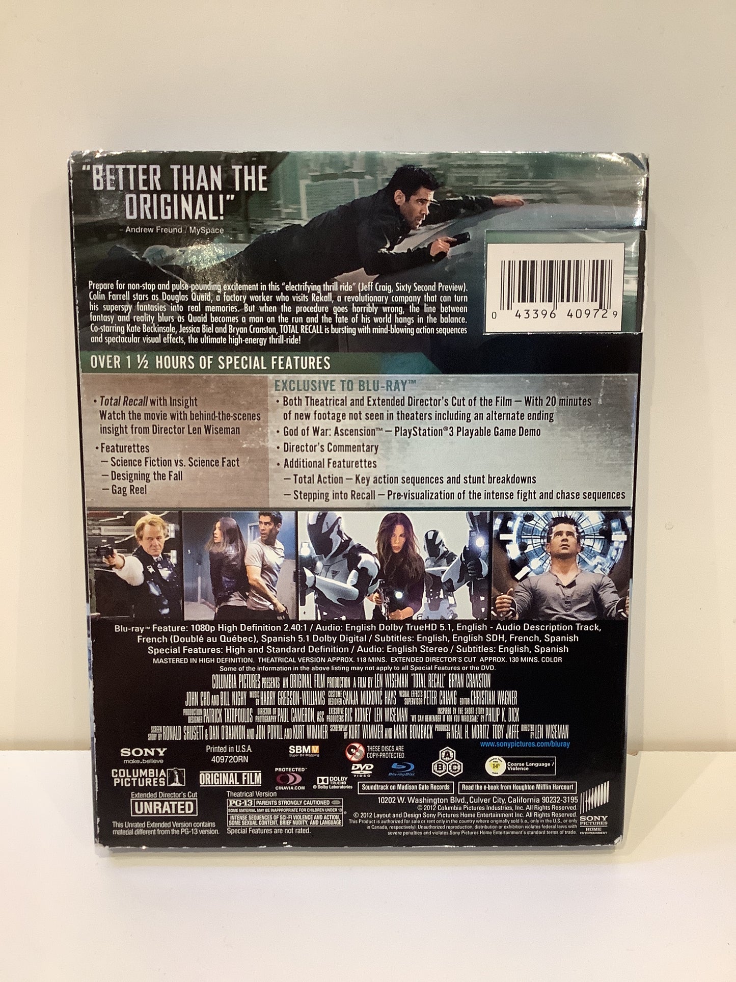 Total Recall - Blu-Ray