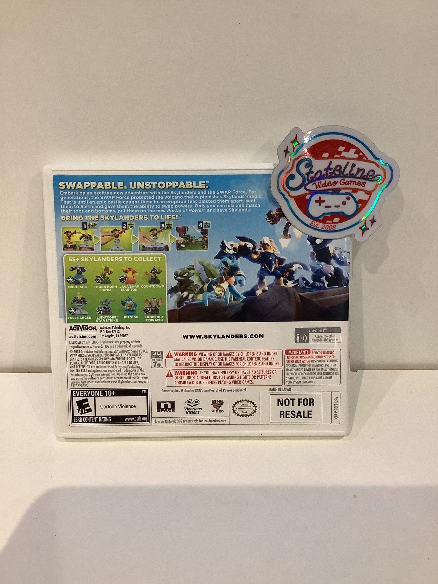 Skylanders Swap Force [Game Only] - Nintendo 3DS