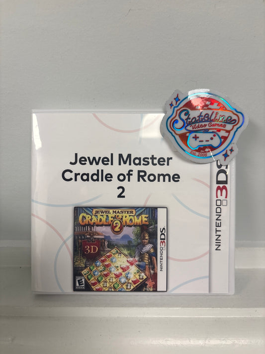 Jewel Master Cradle of Rome 2 - Nintendo 3DS